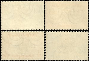 Bahawalpur #O25-O28  MNH - UPU Monument in Bern (1949)