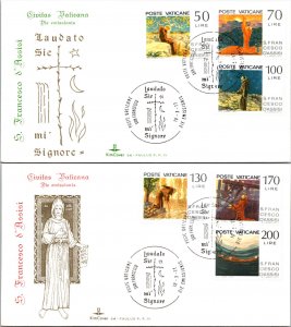 Vatican City, Worldwide First Day Cover, Art