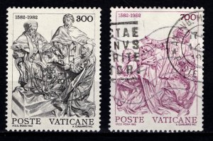 Vatican City 1982 400th Anniversary of Gregorian Calendar, Part Set [Used]