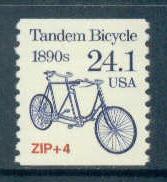 2266 24.1c Tandem Bicycle Fine MNH Dry Gum