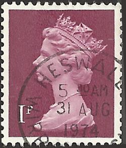 GREAT BRITAIN - MH23 - Used - SCV-0.25