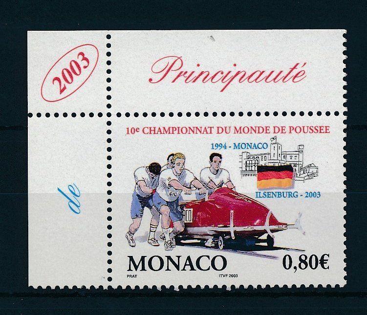 [24836] Monaco 2003  World Cup Bobsleigh MNH