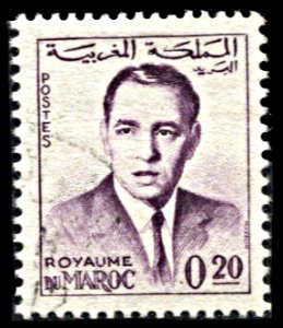 Morocco 80, used, King Hassan II