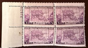 Scott #783 F MNH spot on selvage