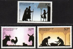 St. Vincent Grenadines Sc #263-265 MNH