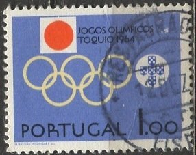 Portugal; 1964: Sc. # 937: Used Single Stamp