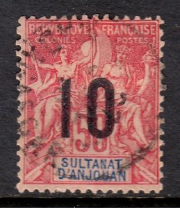 Anjouan - Scott #28 - Used - SCV $6.50