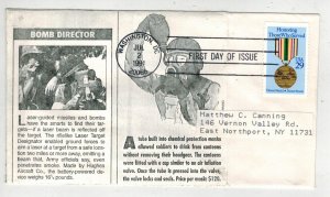 1991 Patriotic FDC 2552 HONORING THOSE WHO SERVED DESERT STORM RARE CANNING #2