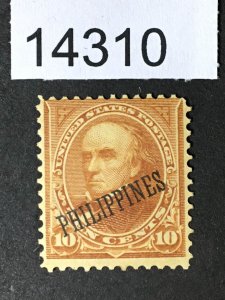 PHILIPPINES US STAMPS # 217a MINT OG H CV. $110 LOT #14310