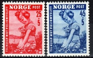 Norway #B48-9 MNH  CV $9.00 (X6683)