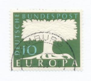 Germany 1957  Scott 771 CTO - 10 pf, United  Europa