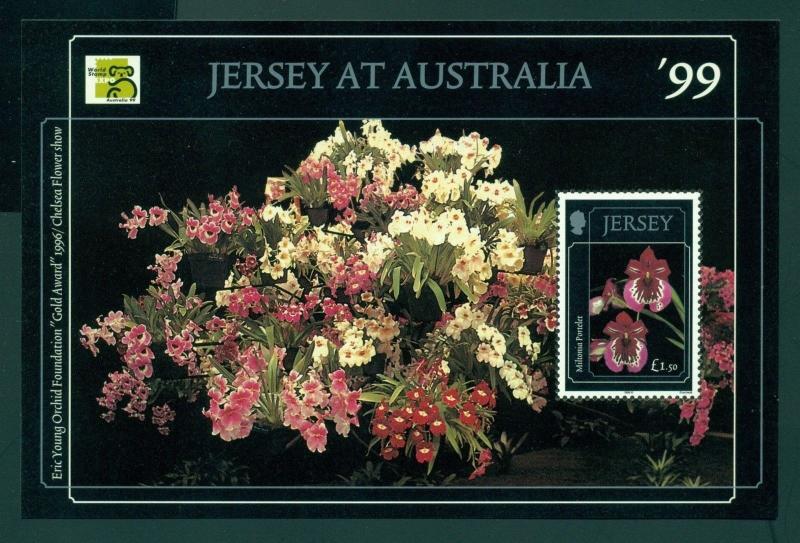Jersey Scott #896 MNH Flowers Flora Australia '99 CV$5+