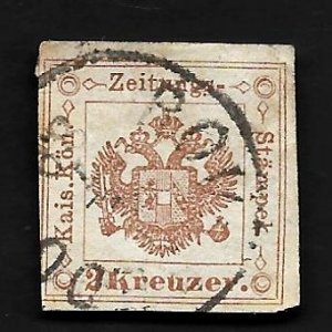 Austria 1877 - U - Scott #PR6