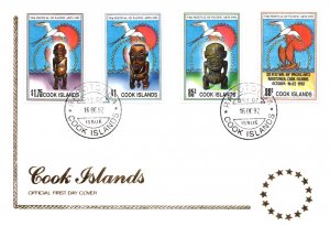 Cook Islands 1111-1114 U/A FDC