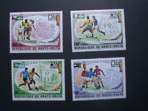 ​UPPER VOLTA-1974 WORLD CUP SOCCER CHAMPIONSHIPS-CTO-VF WE SHIP TO WORLD WIDE