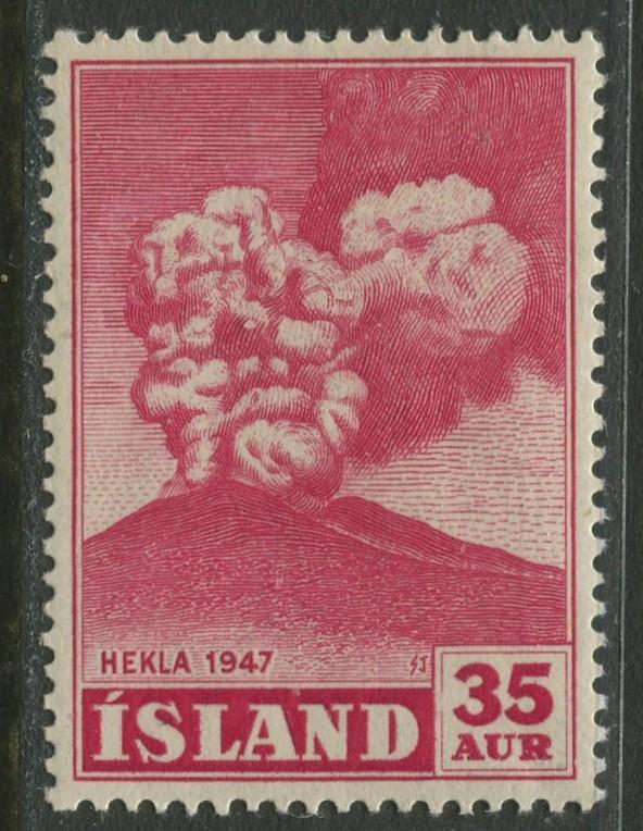 Iceland - Scott 249 - General Issue -1948 - MLH - Single 35a Stamp