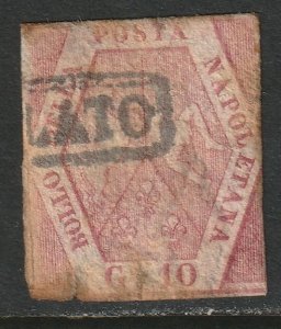 Italy Two Sicilies Sc 5b used toning