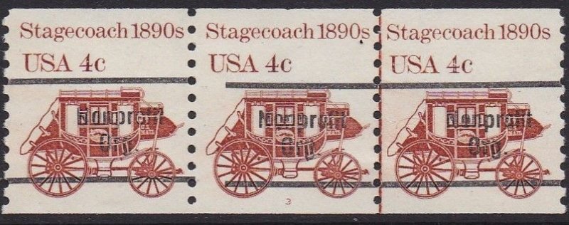 1898Ab Stagecoach PNC Plate #3 MNH