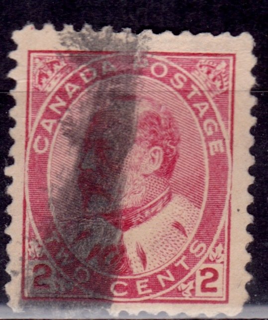 Canada 1903, King Edward VII, 2c, sc#90, used