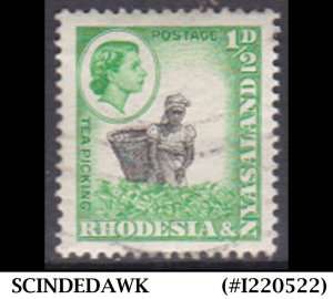 RHODESIA & NYASALAND - 1959 SCOTT#158 - USED