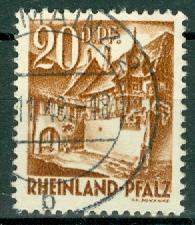 Germany - French Occupation - Rhine Palatinate - Scott 6N23 