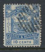 North Borneo  SG 44b dull blue   Used   please see scans & details