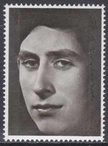 sg809 1969 1/-  Prince of wales Gold Omitted UNMOUNTED MINT [SN]