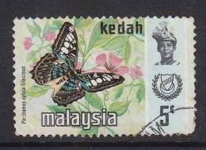 Malaysia Kedah 1977 Sc 115a Harrison Printing 5c Used