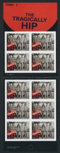 Canada 2656a booklet MNH The Tagically Hip, Music, Recording artists