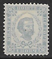 Montenegro # 32 - Prince Nicholas I - unused/HR.....{Zw4}