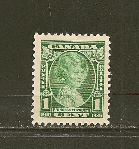 Canada 211 Princess Elizabeth Single MNH