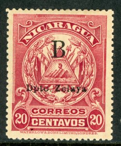 Nicaragua 1906 Waterlow 20¢ Carmine Lake Mint C774 ⭐☀⭐☀⭐