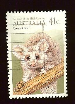 Australia 1166 41c Greater Glider 1990 used