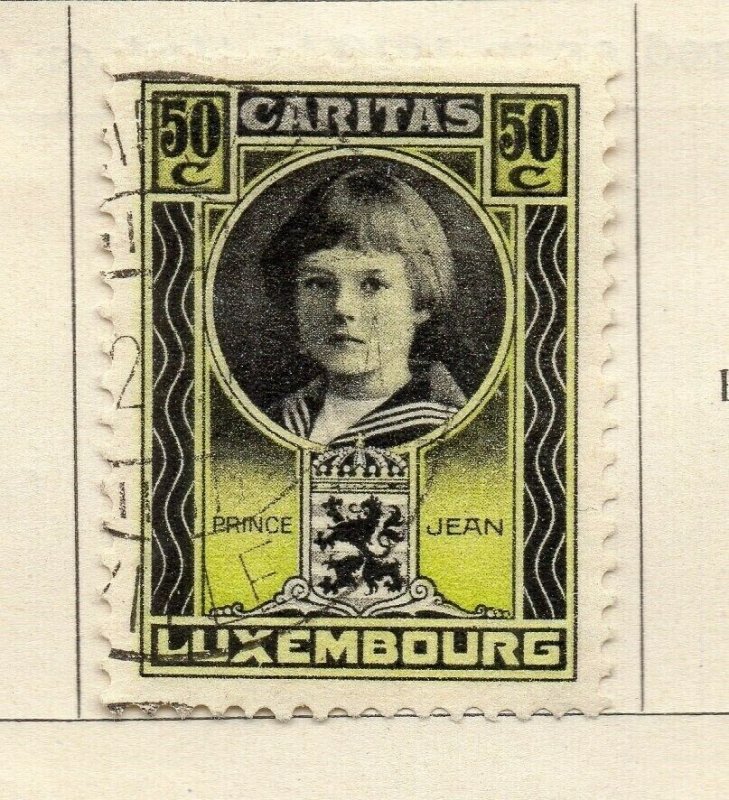 Luxemburg 1926 Early Issue Fine Used 50c. NW-191804