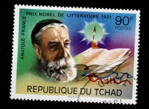 Chad TCHAD Scott 317 Used Nobel prize winner stamp