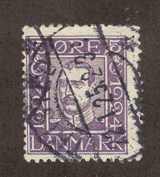 DENMARK SC# 171 FINE U 1924