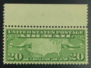 MOMEN: US STAMPS #C9 MINT OG NH XF+ LOT #73895