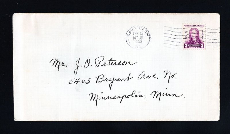 4 Different First Day Covers with no cachets dated 1930 to 1933