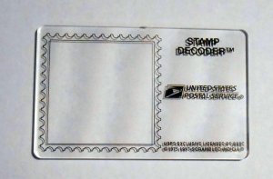 1997 Stamp Decoder device USPS hidden stamp images, no packaging