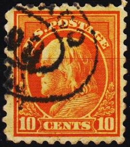 USA.1912 10c S.G.517 Fine Used