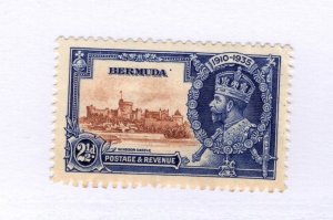 Bermuda #102 Corner Crease MH - Stamp - CAT VALUE $1.50