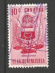 VENEZUELA C537 VFU ARMS Z2121-1