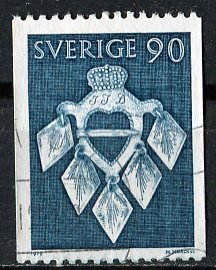 Sweden; 1979: Sc. # 1304: O/Used Single Stamp