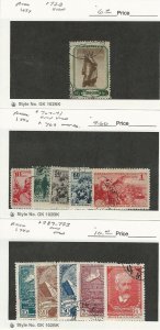 Russia Postage Stamp, #723, 797-71, 789-93 Mint, 769 Used, 1939-40, DKZ