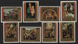 NIGER  614-621   MNH SET
