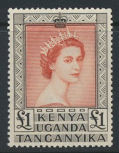  Kenya Uganda Tanganyika Sc# 117 SG 180   MVLH see scans and details 