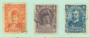 Newfoundland #83-85 Used Single