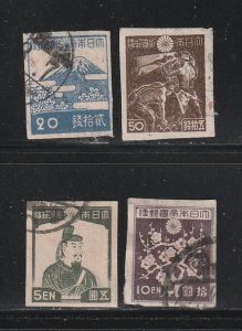 Japan 356, 358, 360-361 U Various