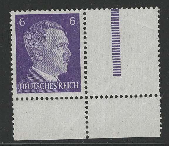 Germany Scott # 510, label, mint nh, se-tenant