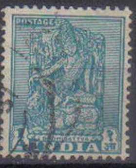 INDIA, 1949, used 1a. Bodhisattva